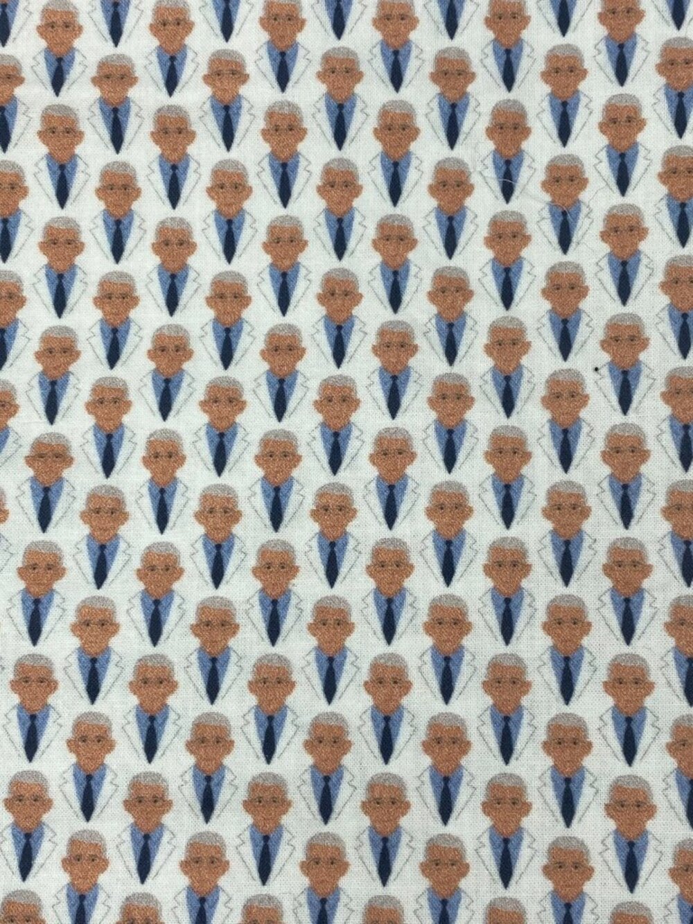 Dr Fauci Doctor Print Fabric 32in x 35in